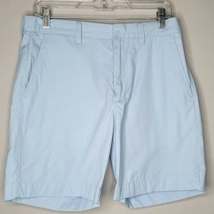 J. Crew Flat Front Blue READE Shorts Men's size 31W